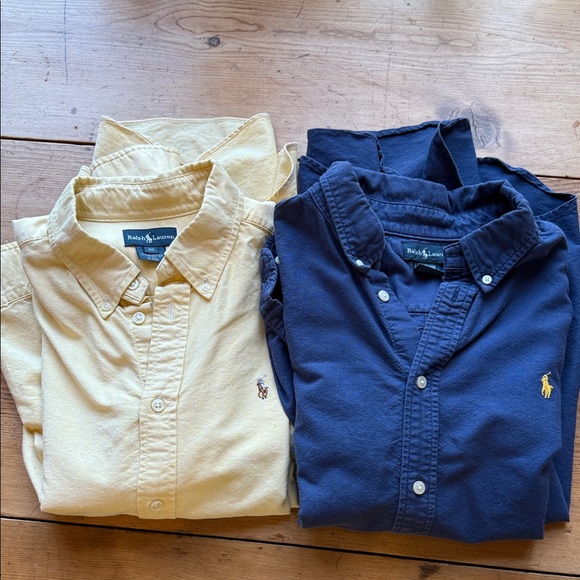 Polo Ralph Lauren Other - Polo by Ralph Lauren boys Yellow and Blue Shirts boys 18-20